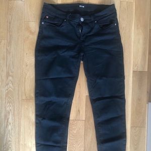 Hudson Skinny high rise jeans/denim